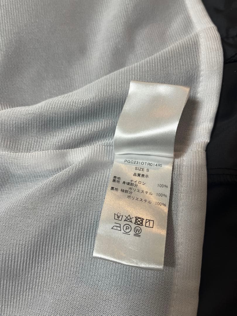 パシフィックゴルフクラブ　コーチジャケット　ブラック　サイズS