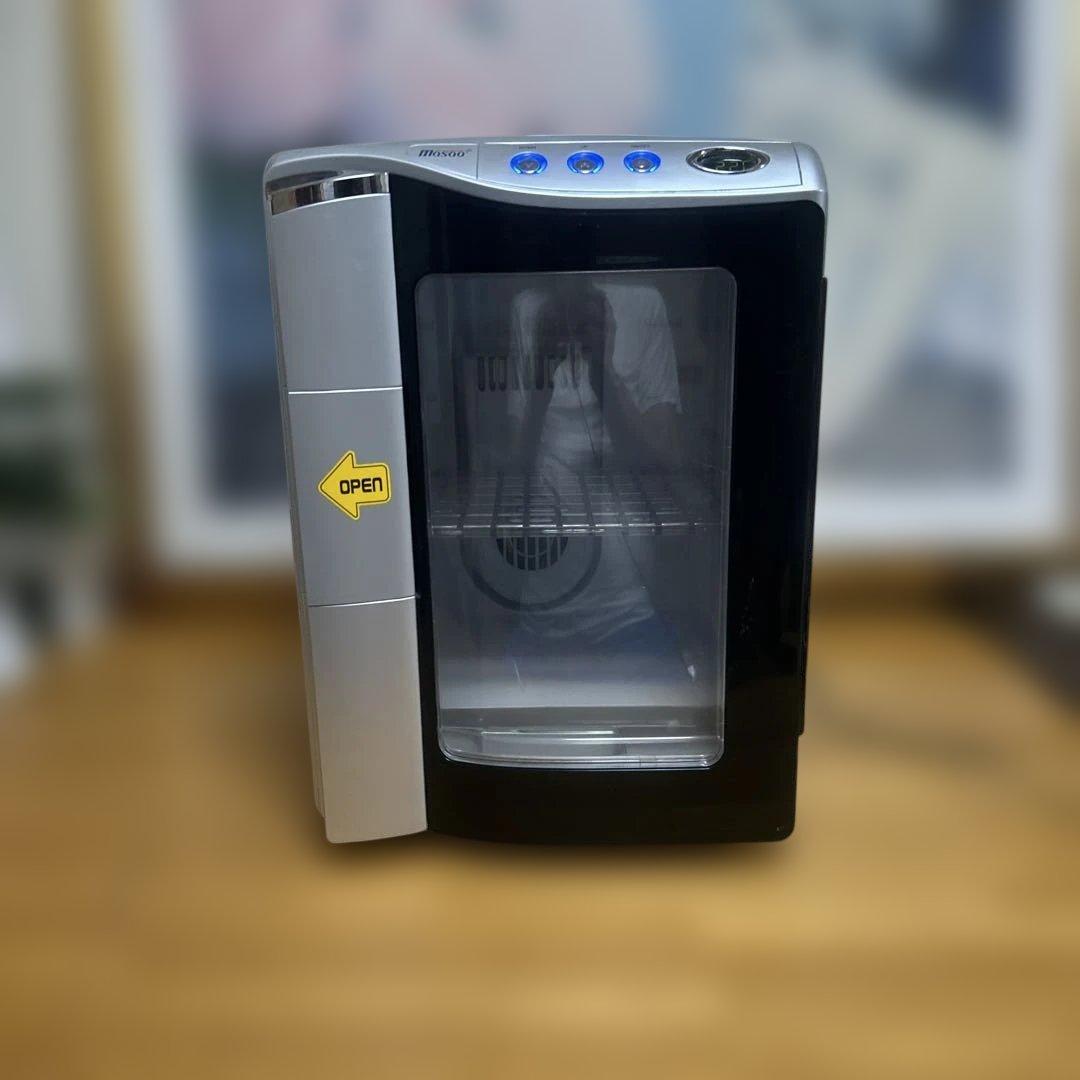 冷却ファン 黒/銀 スライド式扉