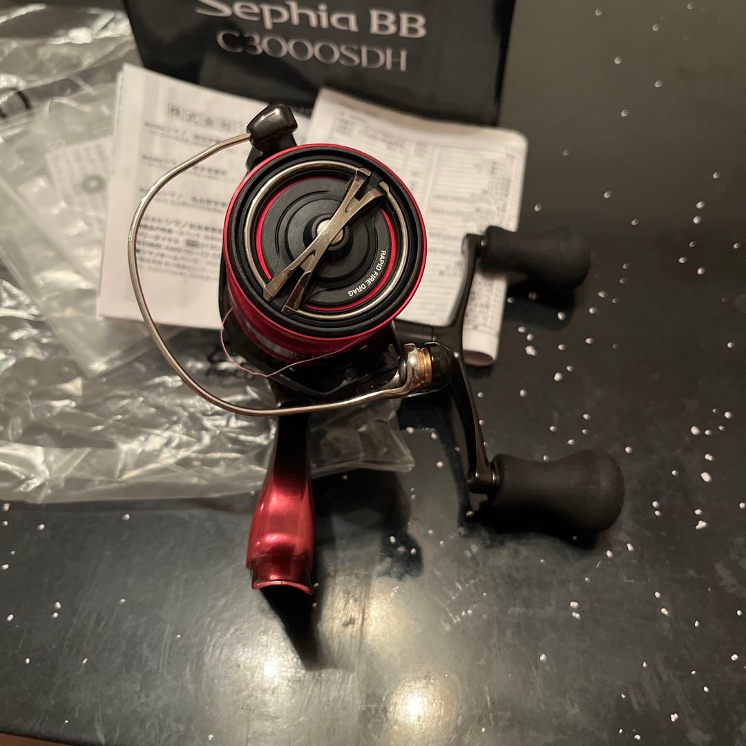 美品 SHIMANO Sephia BB C3000SDH スピニングリール