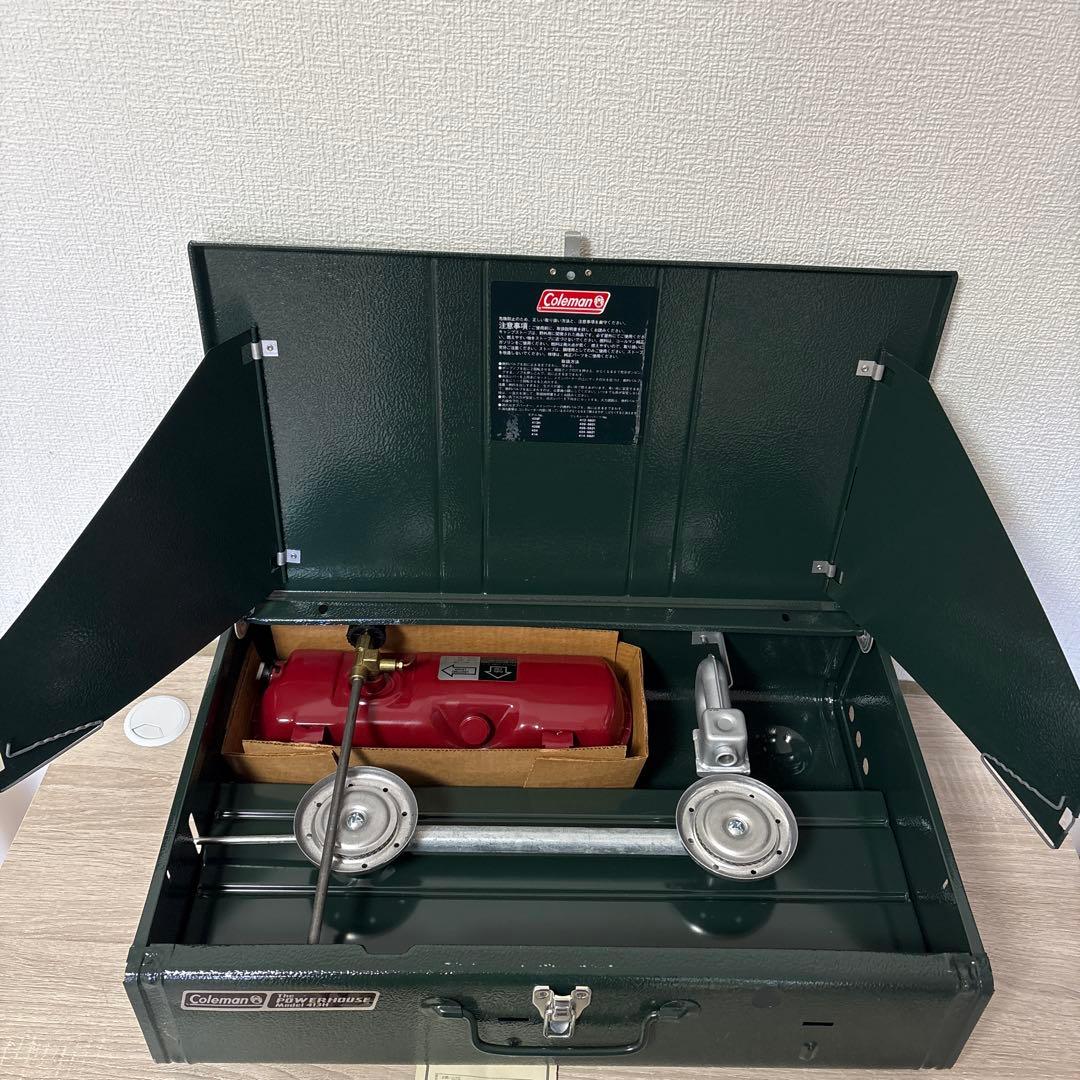 新品　Coleman413 ツーバーナーコンロ