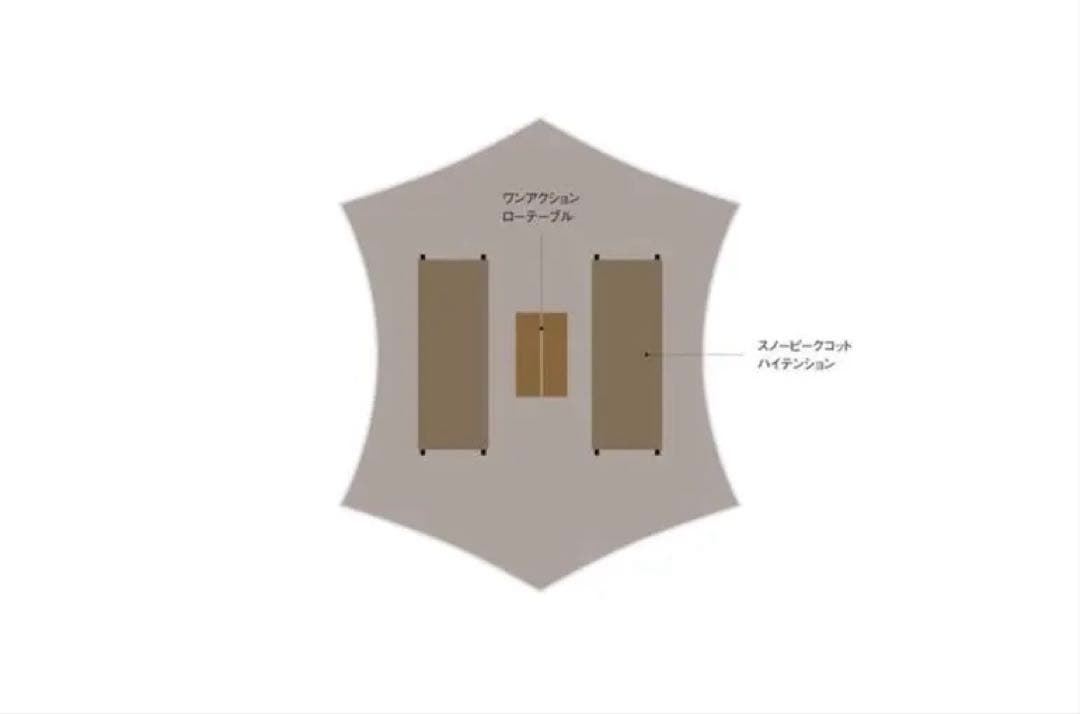  peak TP-870ランドネストタープセット