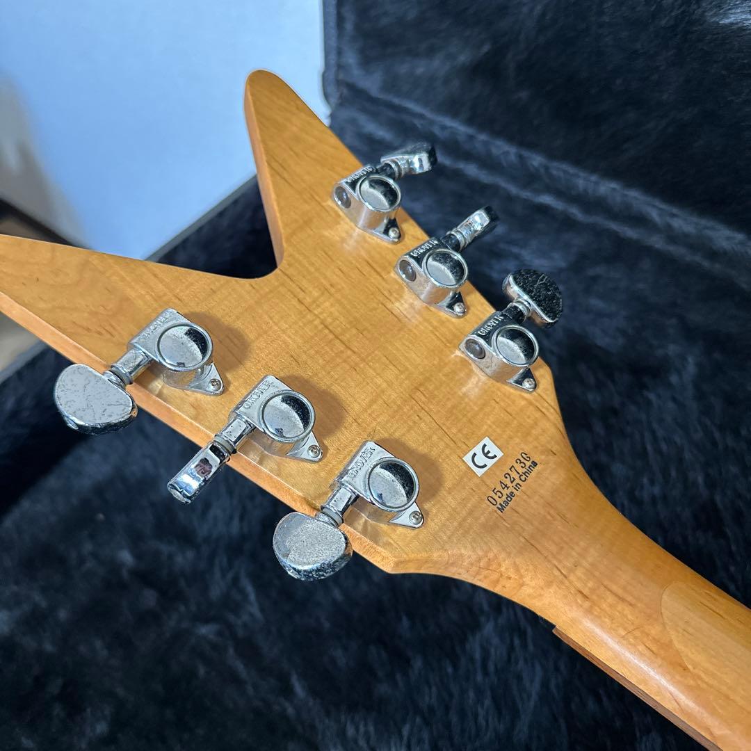 DEAN MLタイプ エレキギター 弦楽器 専用ハードケース付属 変形ギター