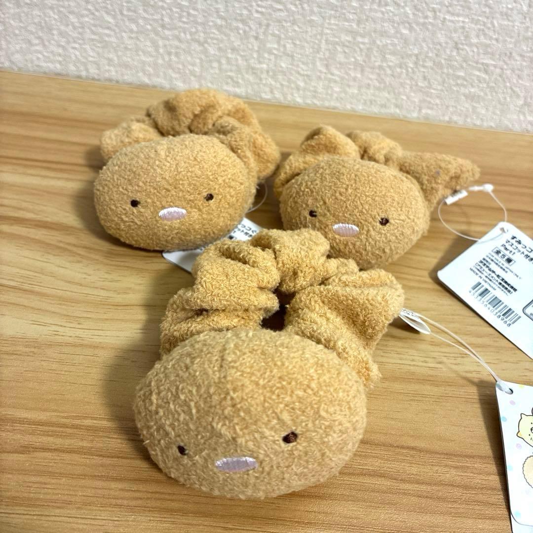 すみっコぐらし　マスコット付き　シュシュ　ヘアゴム