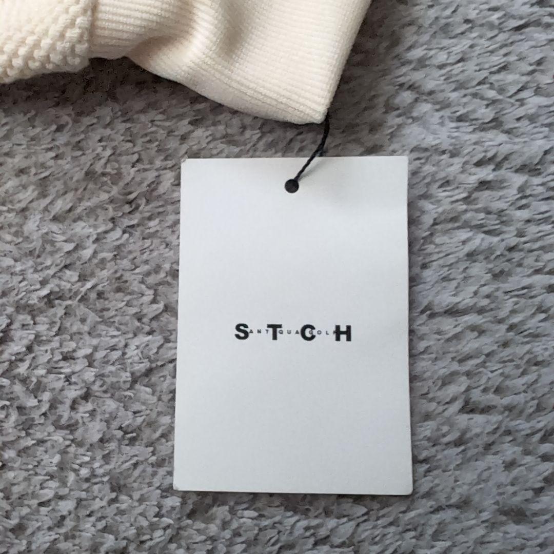 antiqua GOLF × STCH エンボスジャガードトップス LXL