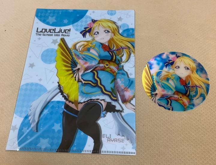 ラブライブ　コンボセット(フルセット)(検コースター、クリアファイル)