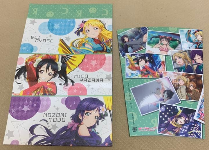 ラブライブ　コンボセット(フルセット)(検コースター、クリアファイル)