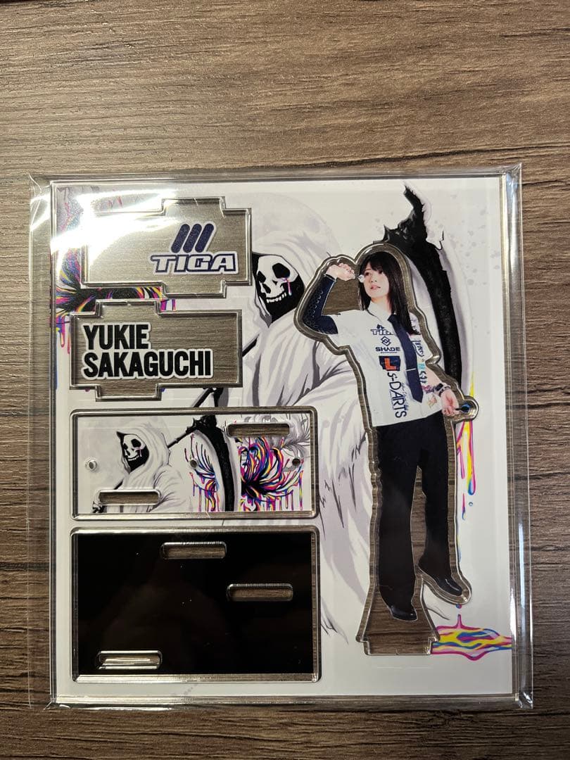 ※あるとさん専用※坂口優希恵選手　ダーツ アクリルスタンド　TIGA祭り　B賞