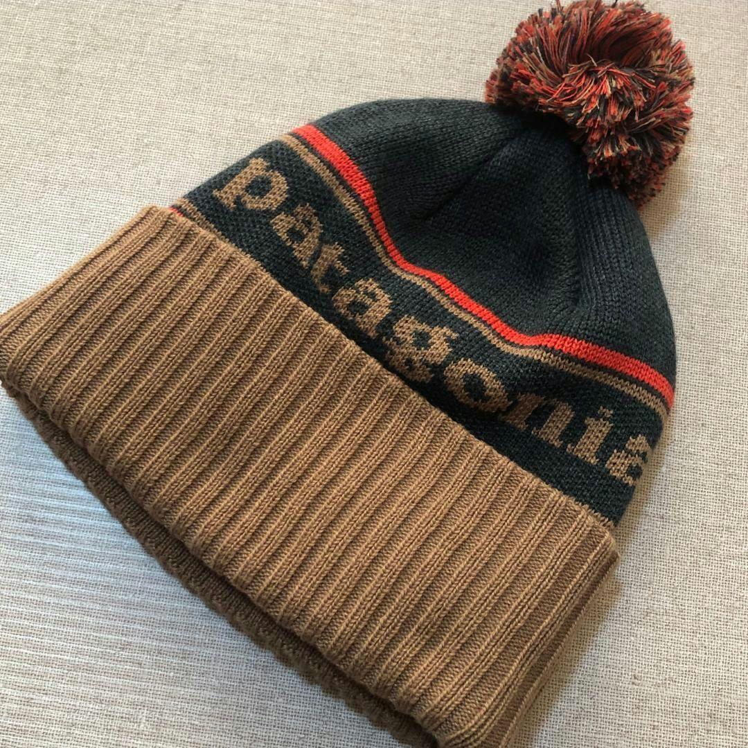 Patagonia ポンポン　ニット帽　パタゴニア パウダー・タウン・ビーニー
