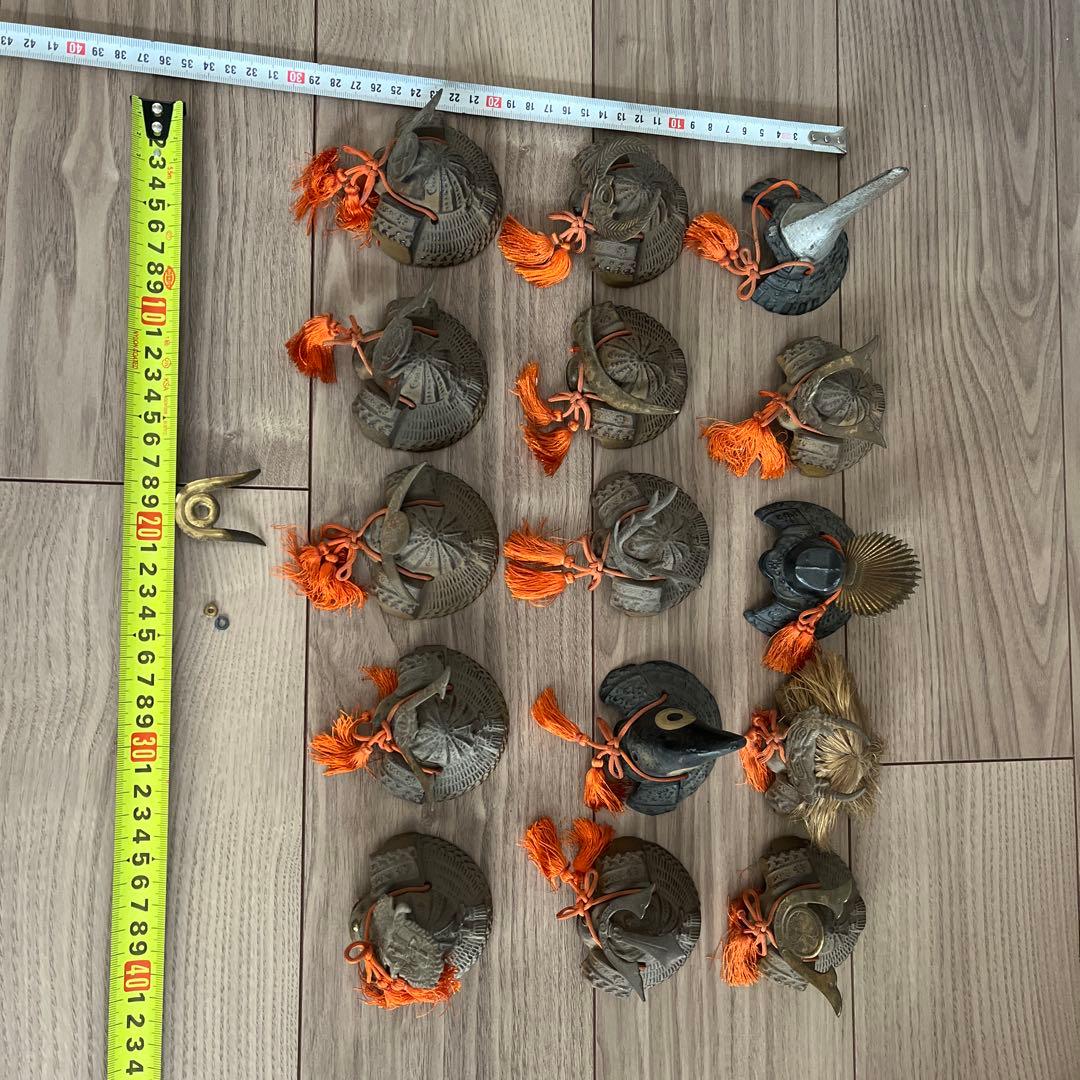 ミニチュア兜15個セット