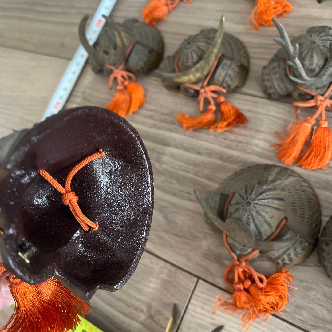 ミニチュア兜15個セット