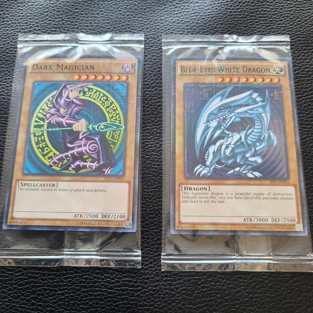 wcs2015　京都世界大会来場者特典　ブラック・マジシャン　青眼の白龍