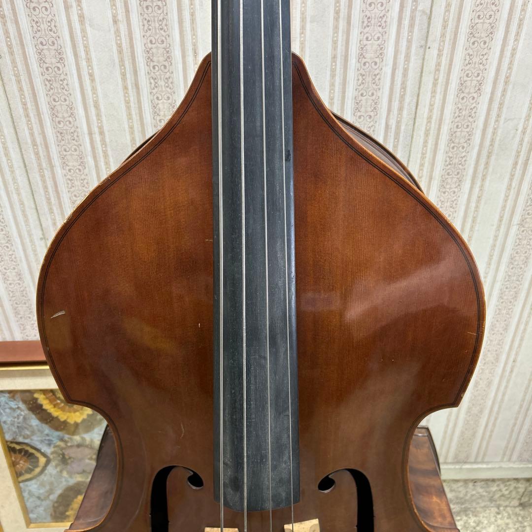 くるみ　スズキ　コントラバス　ウッドベース　4/4 1970 No.81