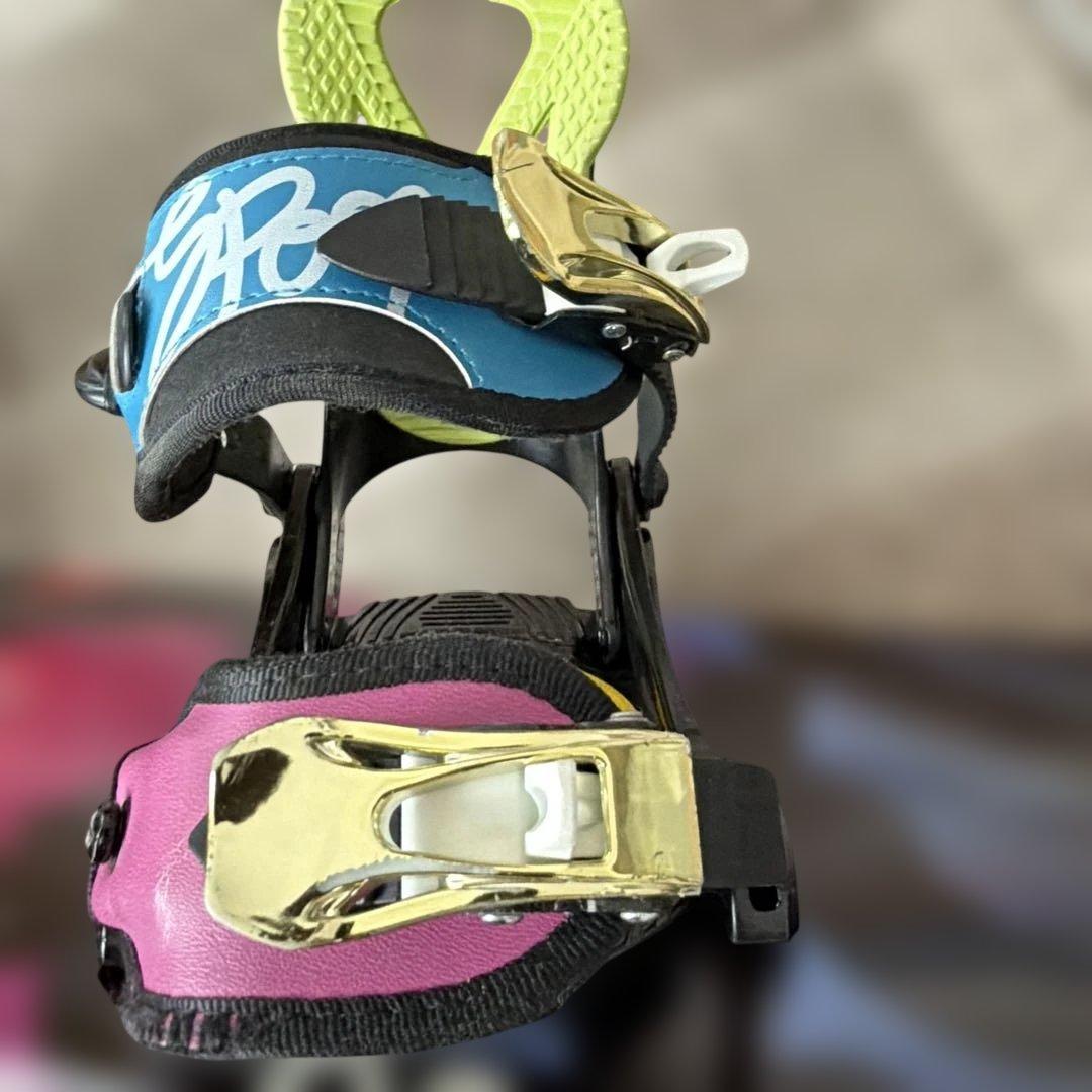 SPOON スノーボード ビンディングセット　110センチ