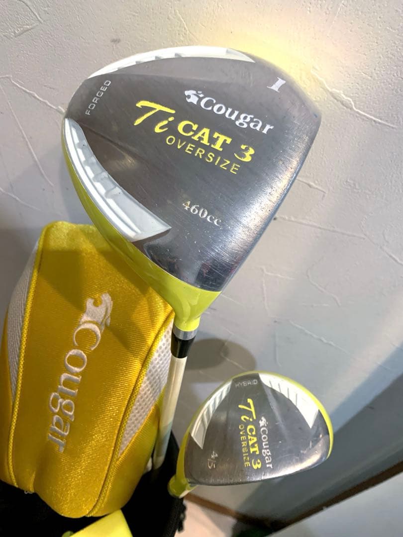 レディースゴルフクラブ　ハーフセット　クーガー　優しい　バッグ/ワールドイーグル