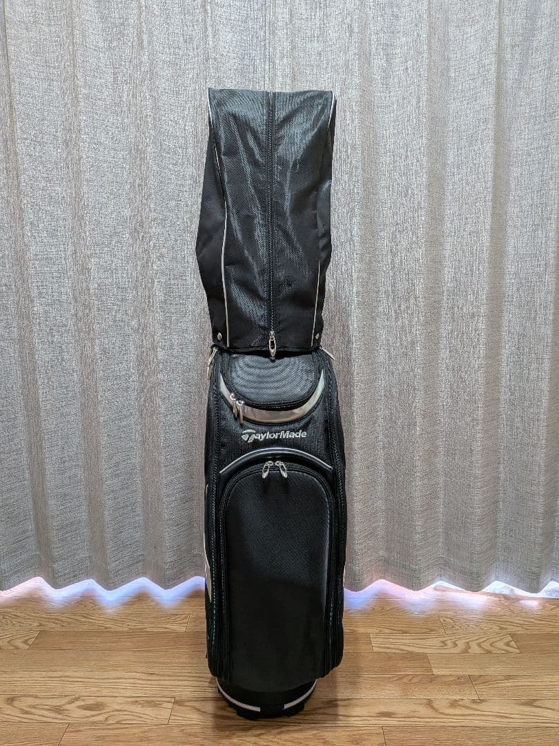 TaylorMade キャディバッグ 黒/シルバー