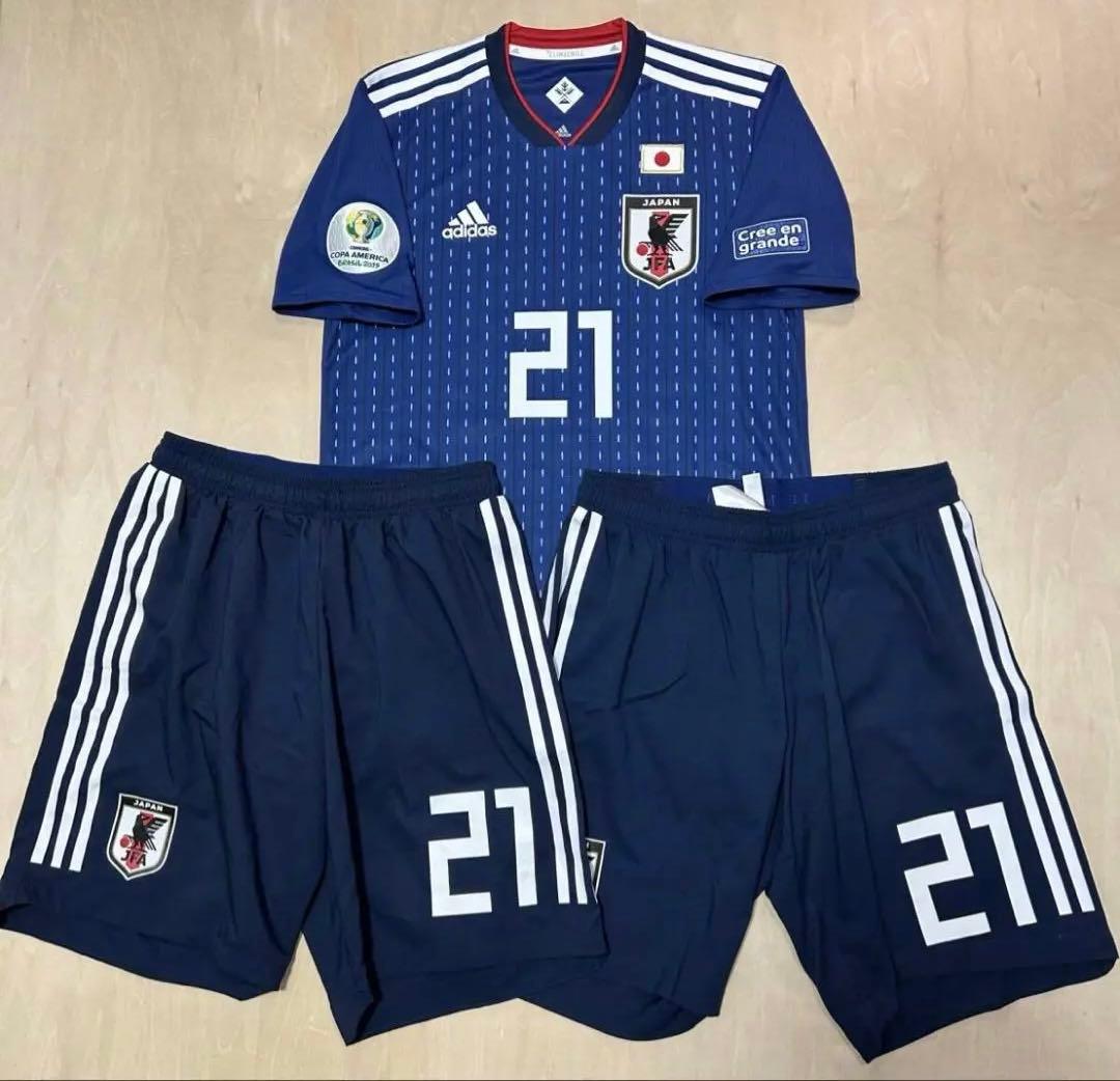 【本人着用品】久保建英 日本代表 ユニフォーム 上下セット
