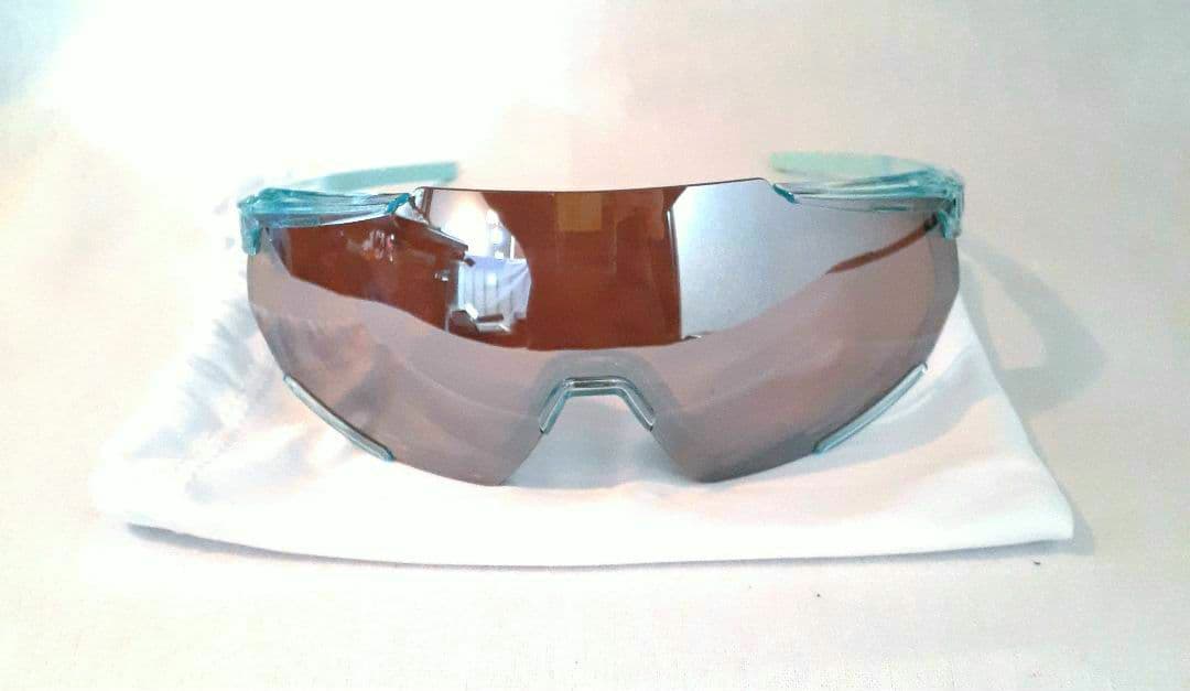 100% Racetrap 3.0 クリアミント ワンハンドレッド サングラス