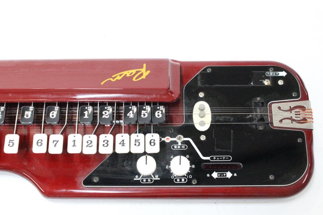 ♡SUZUKI 大正琴 蘭 ソフト 電気大正琴 ケース付き EE0H01009