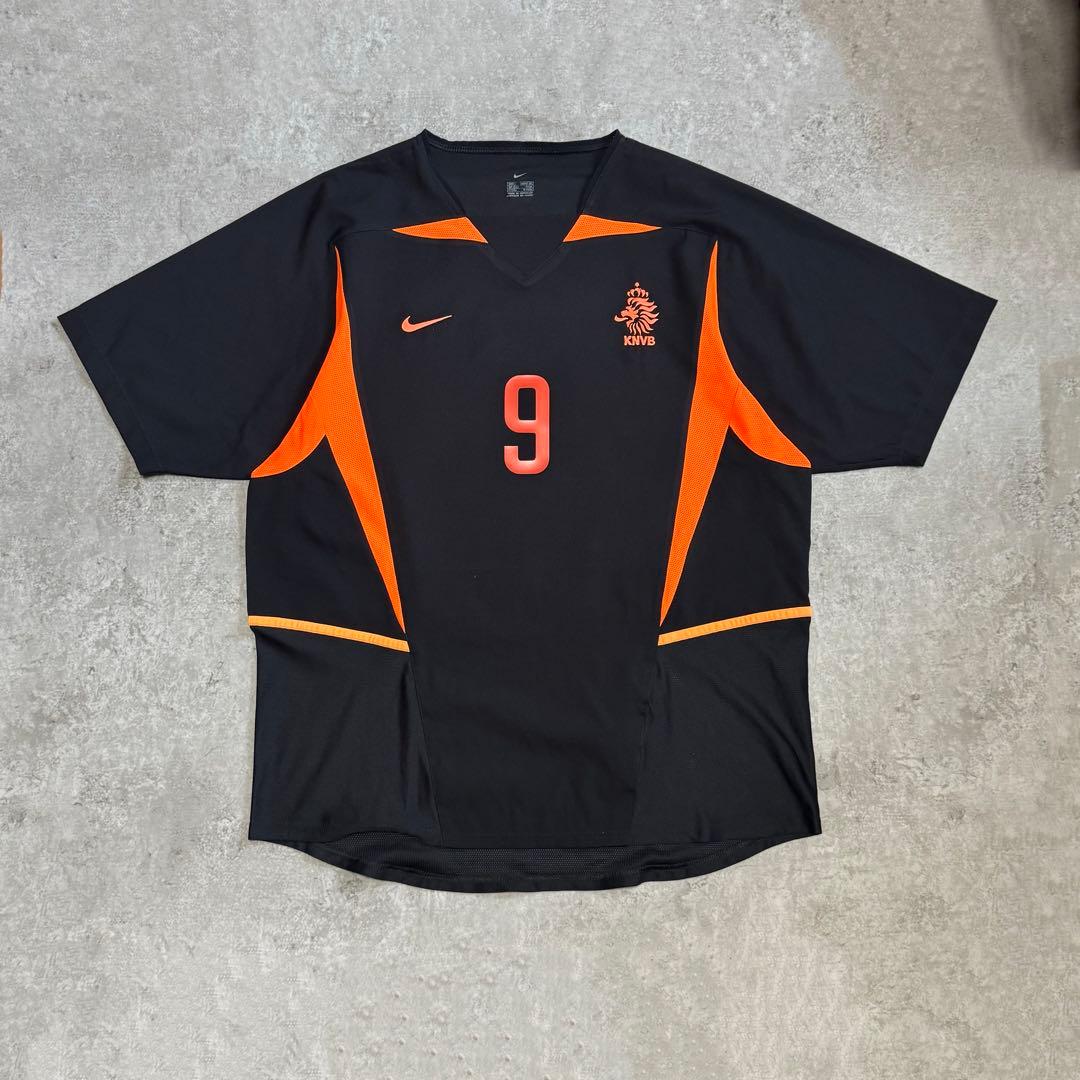 オランダ代表 2002 #9 ファンニステルローイ ユニフォーム