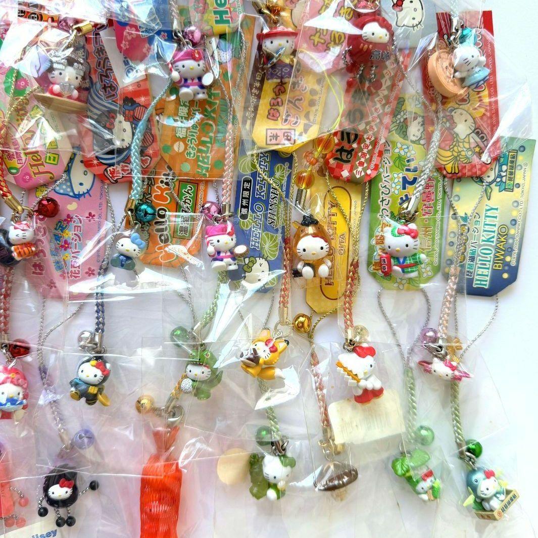 ハローキティ ご当地 根付けストラップ 69個 限定 サンリオ Sanrio