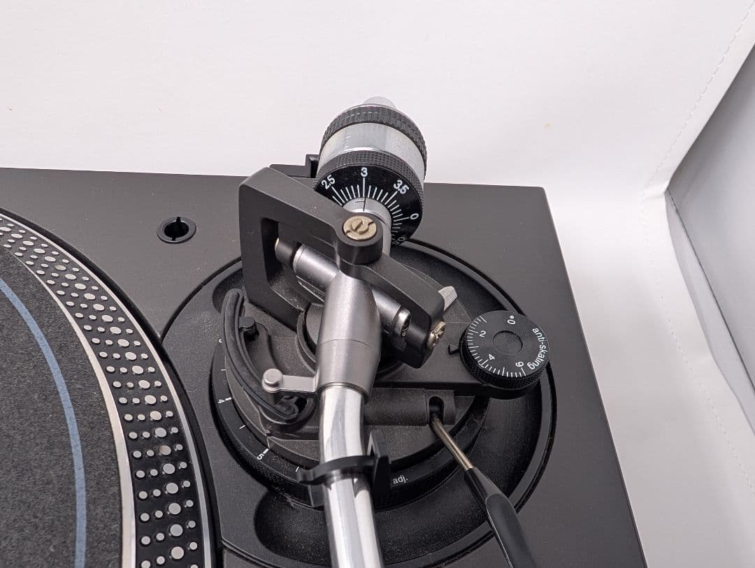 【美品・動作確認済】Technics SL-1200MK5 ターンテーブル 黒