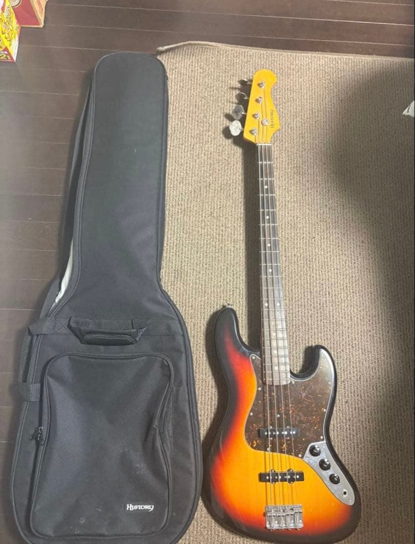 HISTORY ジャズベ　サンバーストカラー