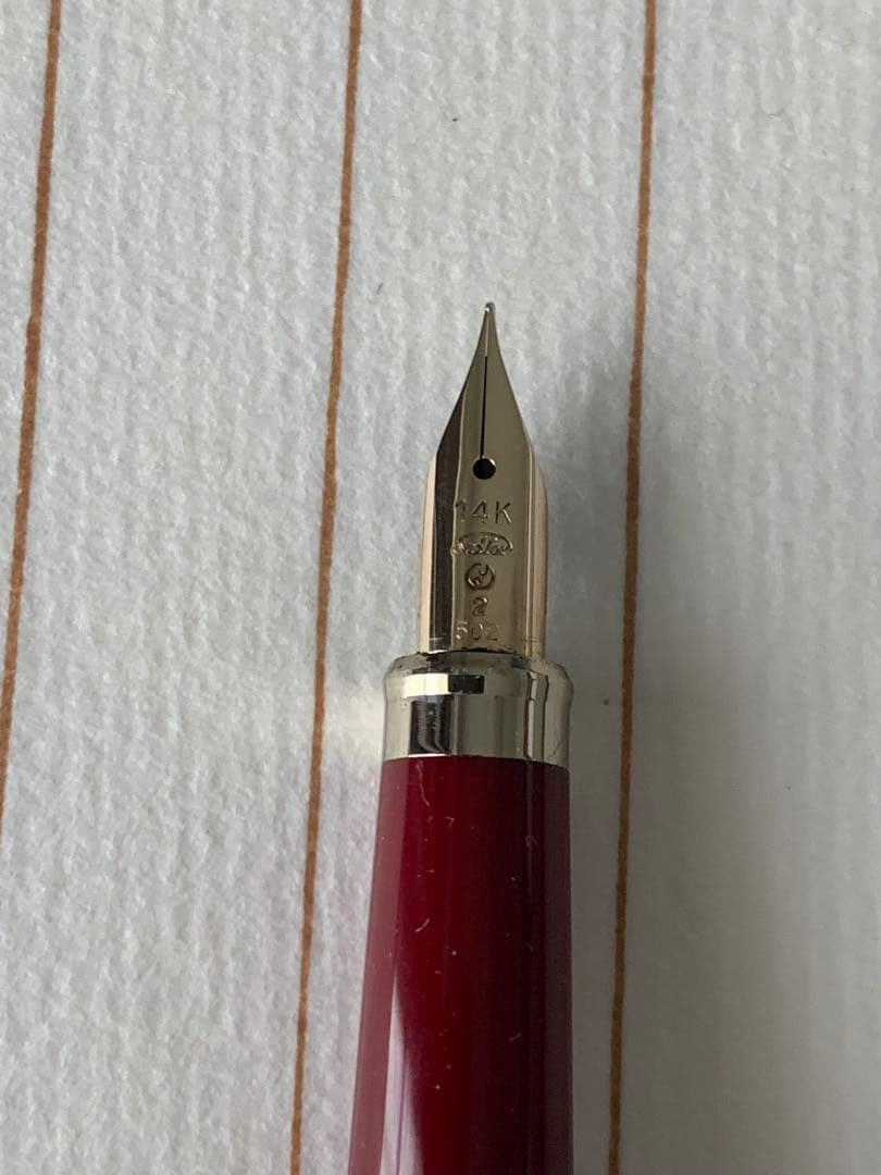 14Kペン先入り万年筆5本まとめ売り