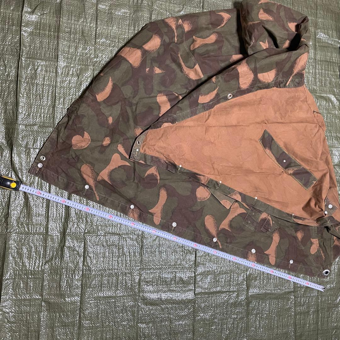 ハンガリー軍幕　ポンチョ　1枚　ハリケーン迷彩