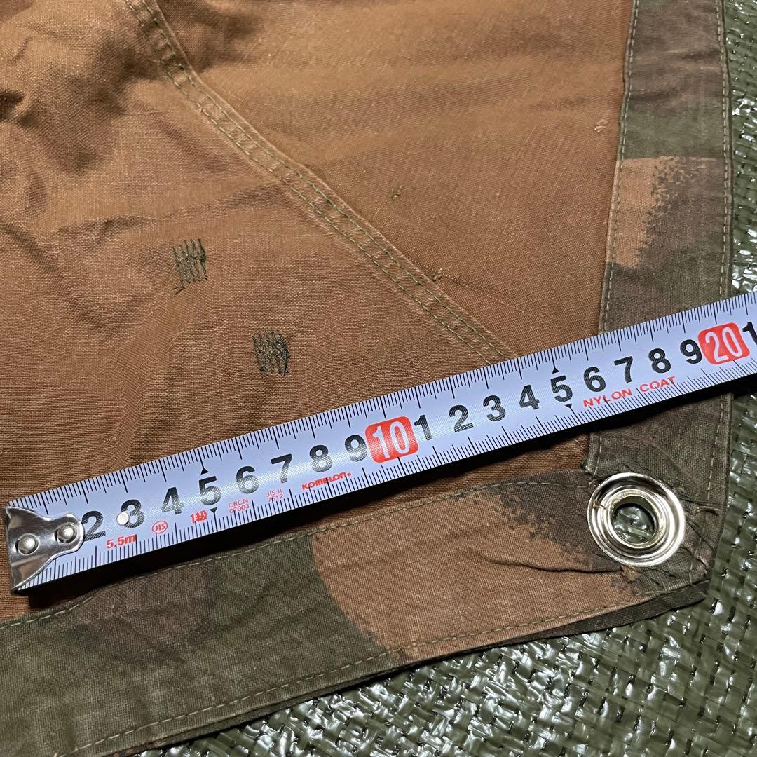 ハンガリー軍幕　ポンチョ　1枚　ハリケーン迷彩