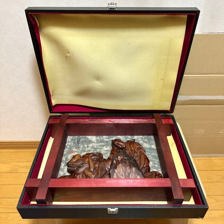 木彫り春画 枕絵 あぶな絵 岳峯字彫之 鳥居清長画