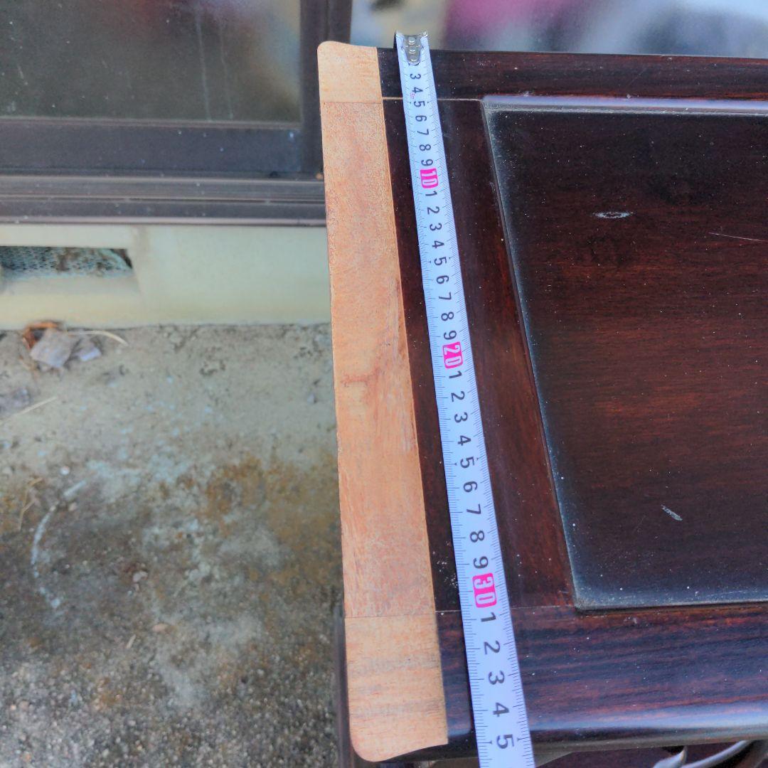 木製彫刻収納棚