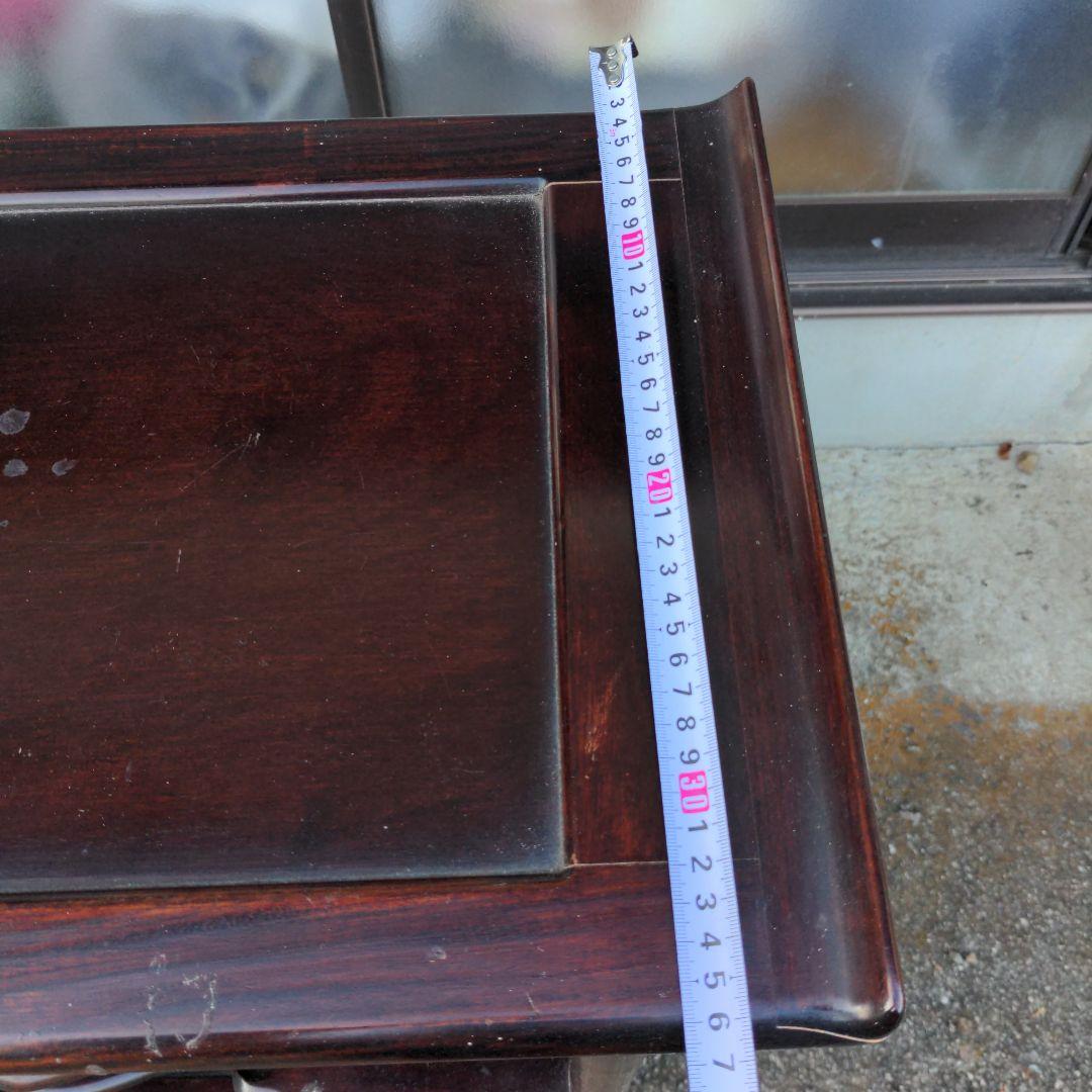 木製彫刻収納棚