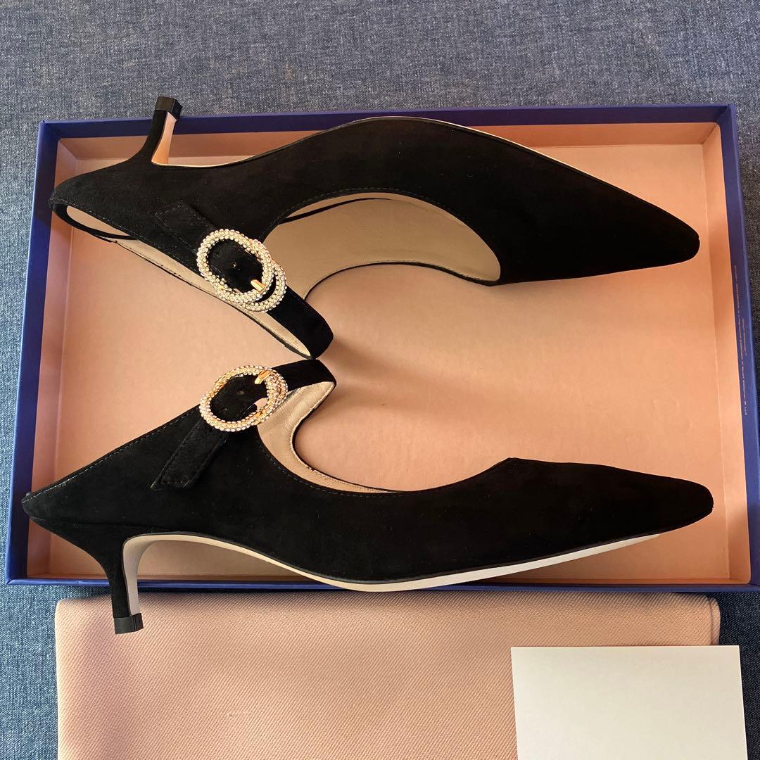 stuart weiztman スチュワートワイツマン ミュール パンプス 黒