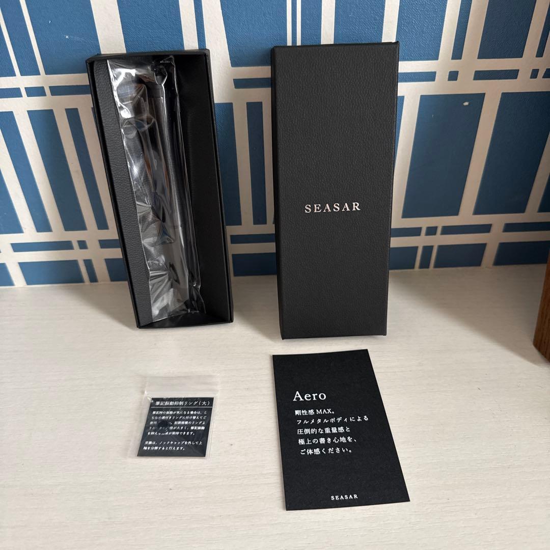 Aero 剛性感MAXシャープペン ブラック Seasar