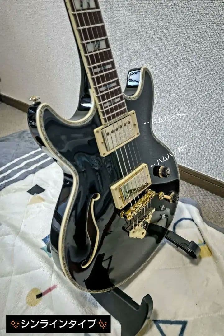 C*n様 Ibanez AR520H-BK シンライン軽量ボディー