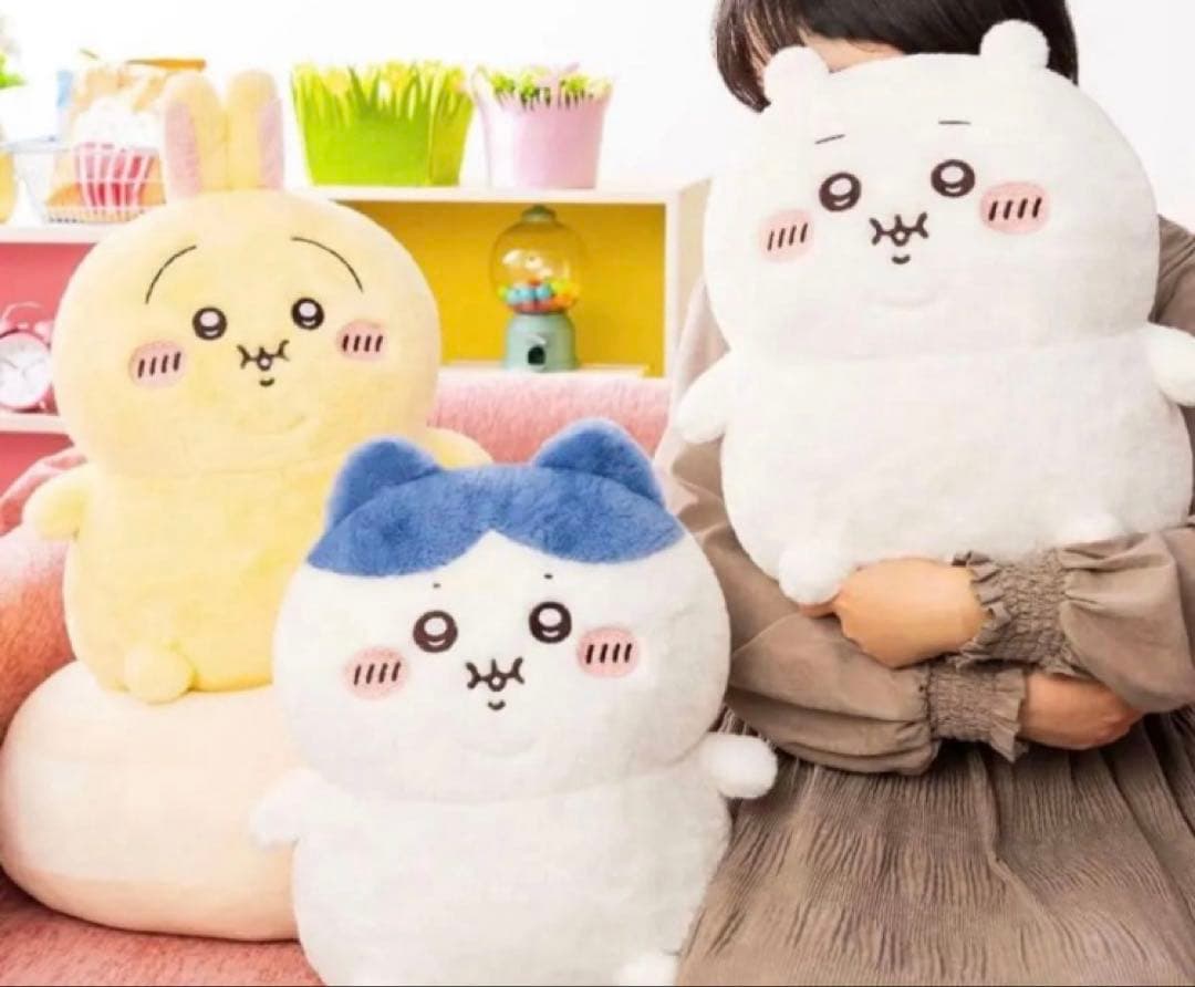 ぼっちゃり　ちいかわ　抱っこぬいぐるみ　3種類セット　ぬいぐるみ