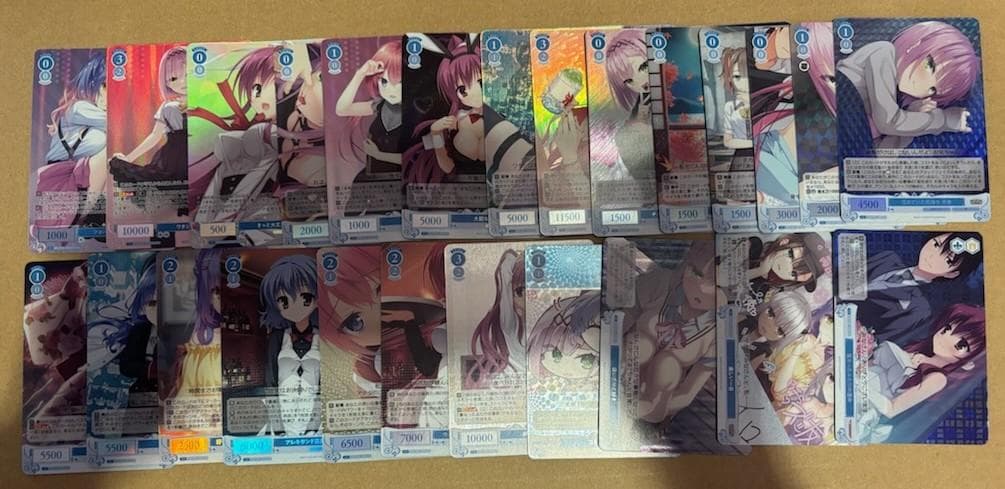 ヴァイスシュバルツ ロゼ ゆずソフト SR＆OFR 1枚ずつ フルセット