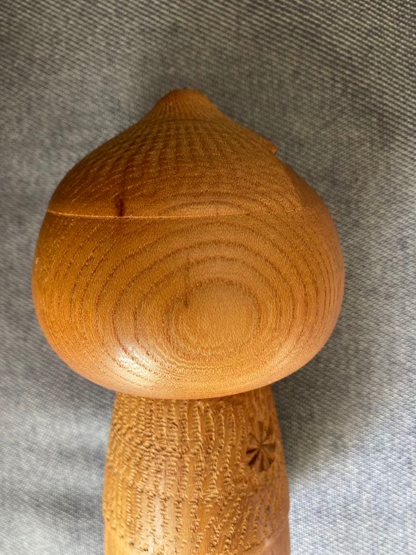 ⭐︎こけし 創作 武田まさし 童心 2体 ♪kokeshidoll 木彫り