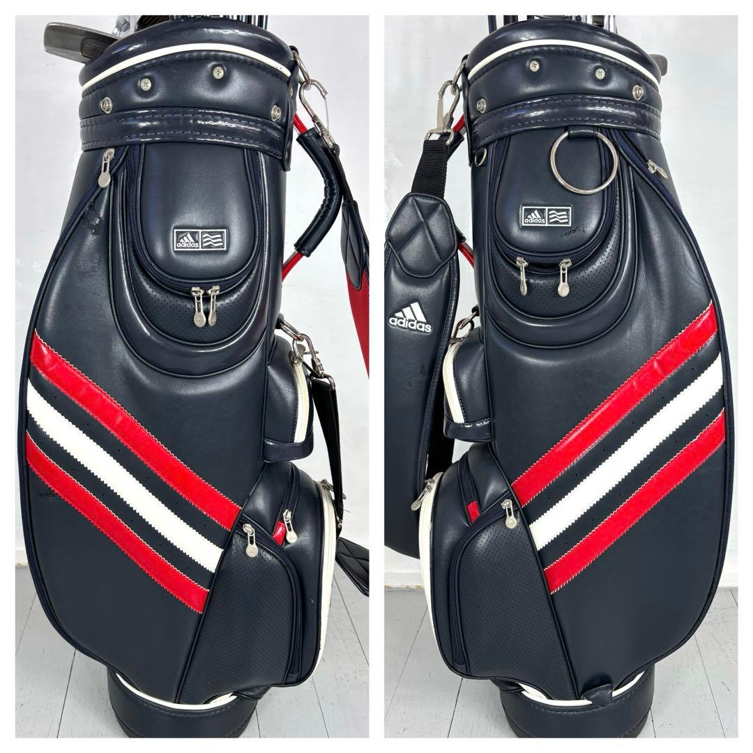 本格派 メンズゴルフクラブ 12本 フルセット ゴルフセット 豪華 アディダス