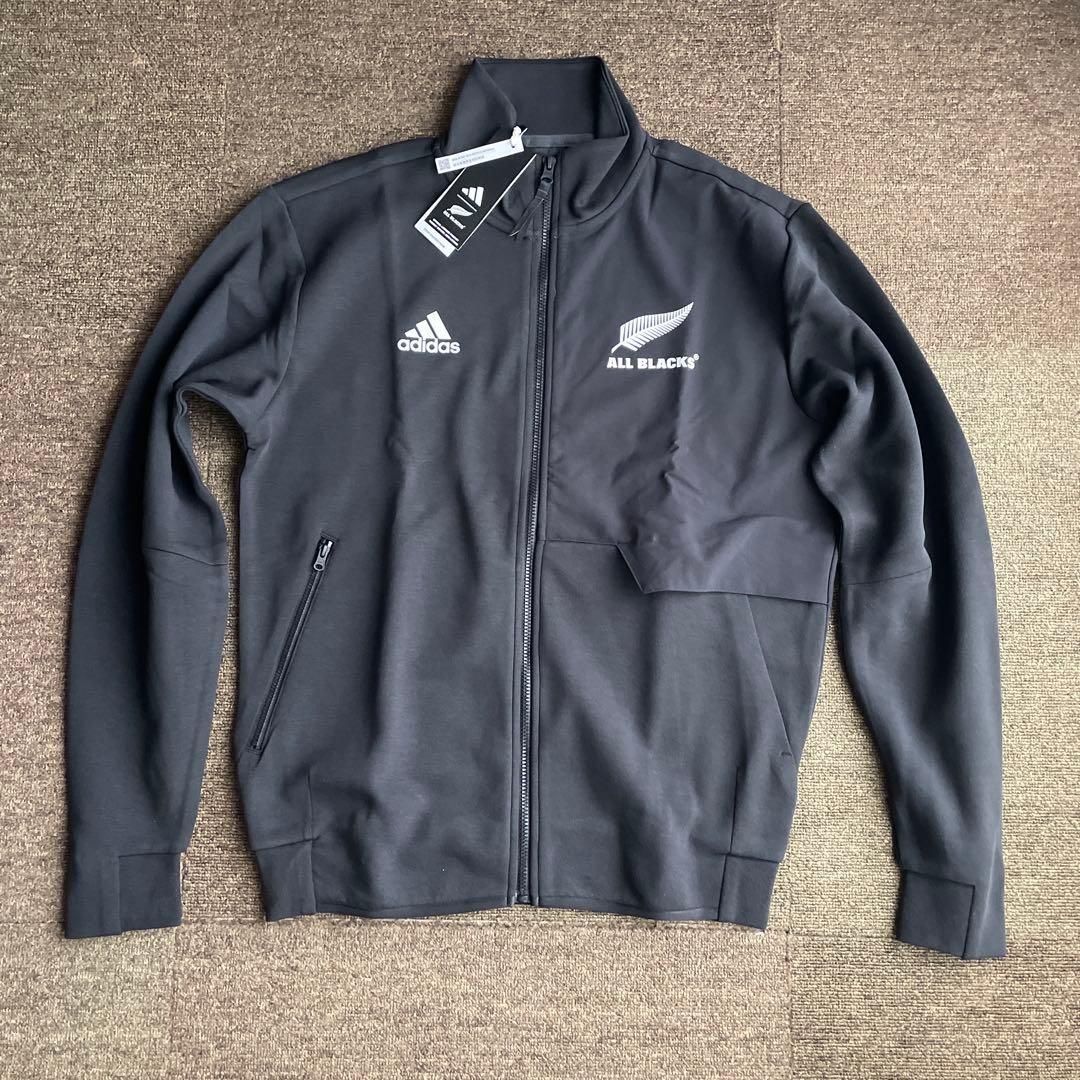 アディダス パーカー オールブラックス ラグビー アンセムジャケット