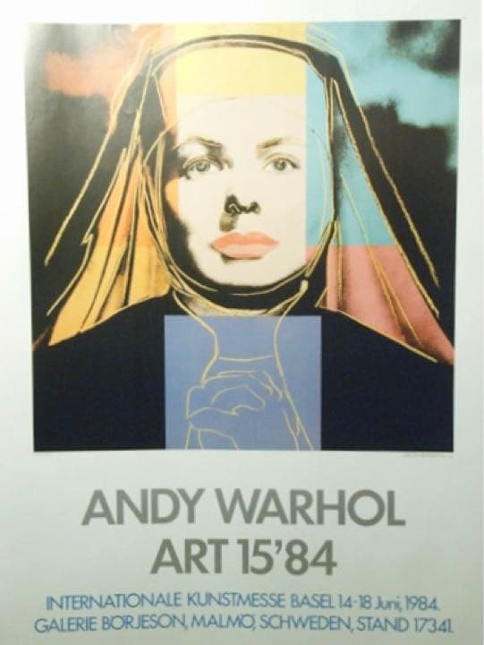 アンディ ウォーホル 展示ポスター
