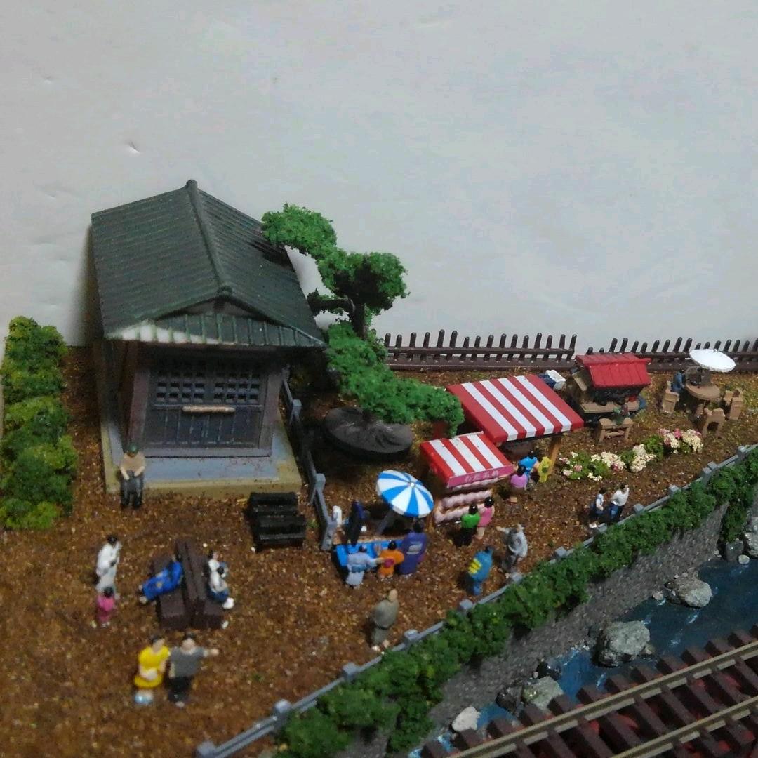 模型　少年時代　ジオラマ　昭和の街　里山