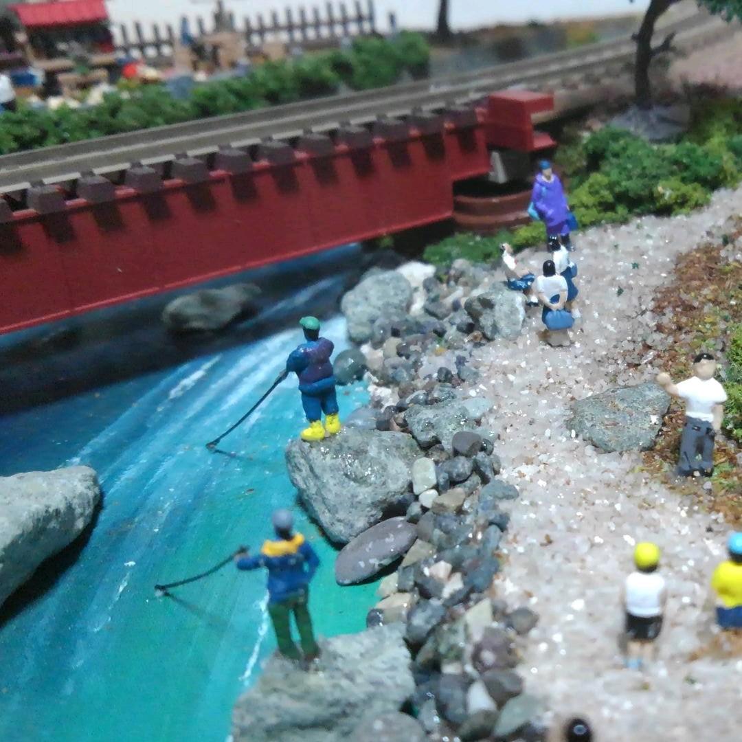 模型　少年時代　ジオラマ　昭和の街　里山