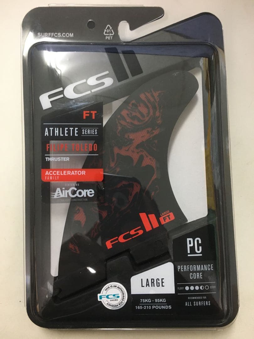 FCS エフシーエス FCS 2 フィリペ トレド トライ 3フィンL