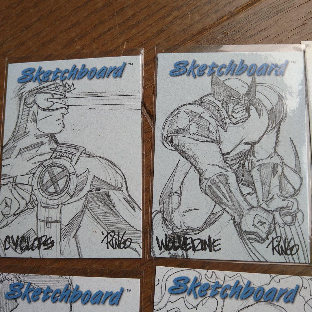1998 SkyBox Sketchboard Cards 12枚