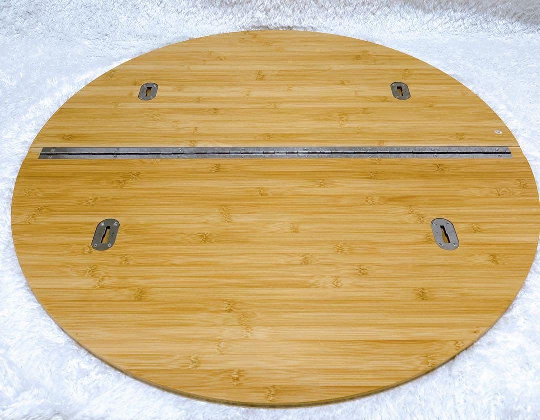 スノーピーク　ローテーブルラウンド　竹　LV-242 キャンプ　人気モデル