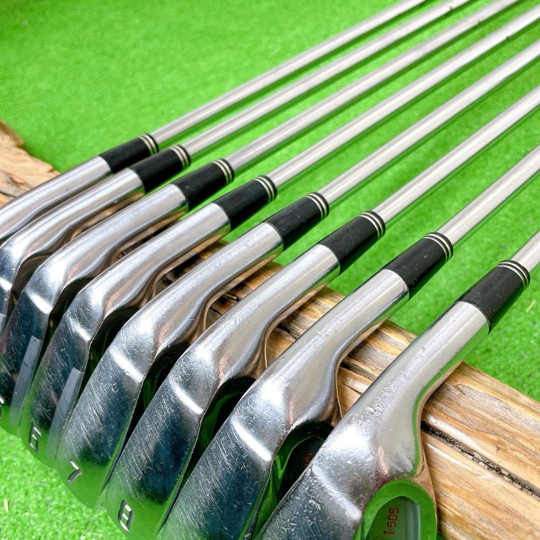 豪華 !SRIXON I-505 メンズアイアン8本セット S-200