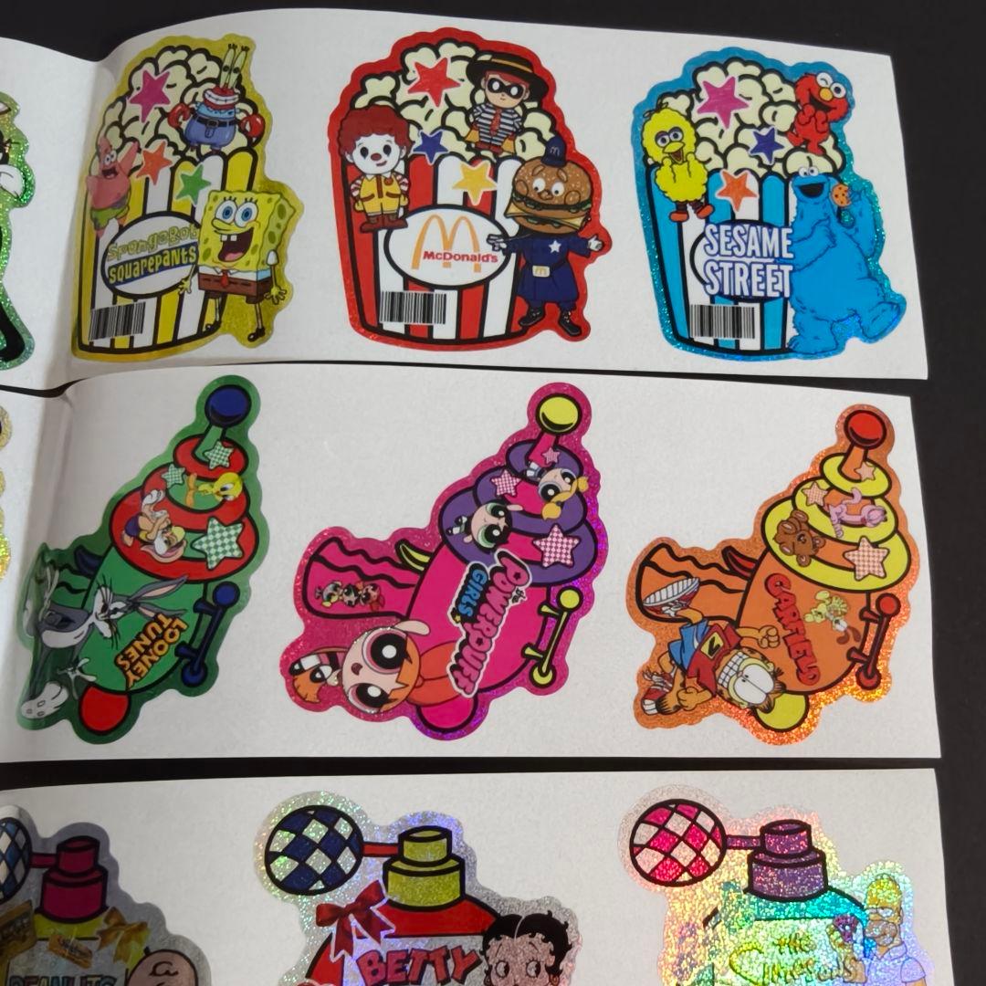 ⑤ アメステ ロール 切り売り シール シール交換 シール帳