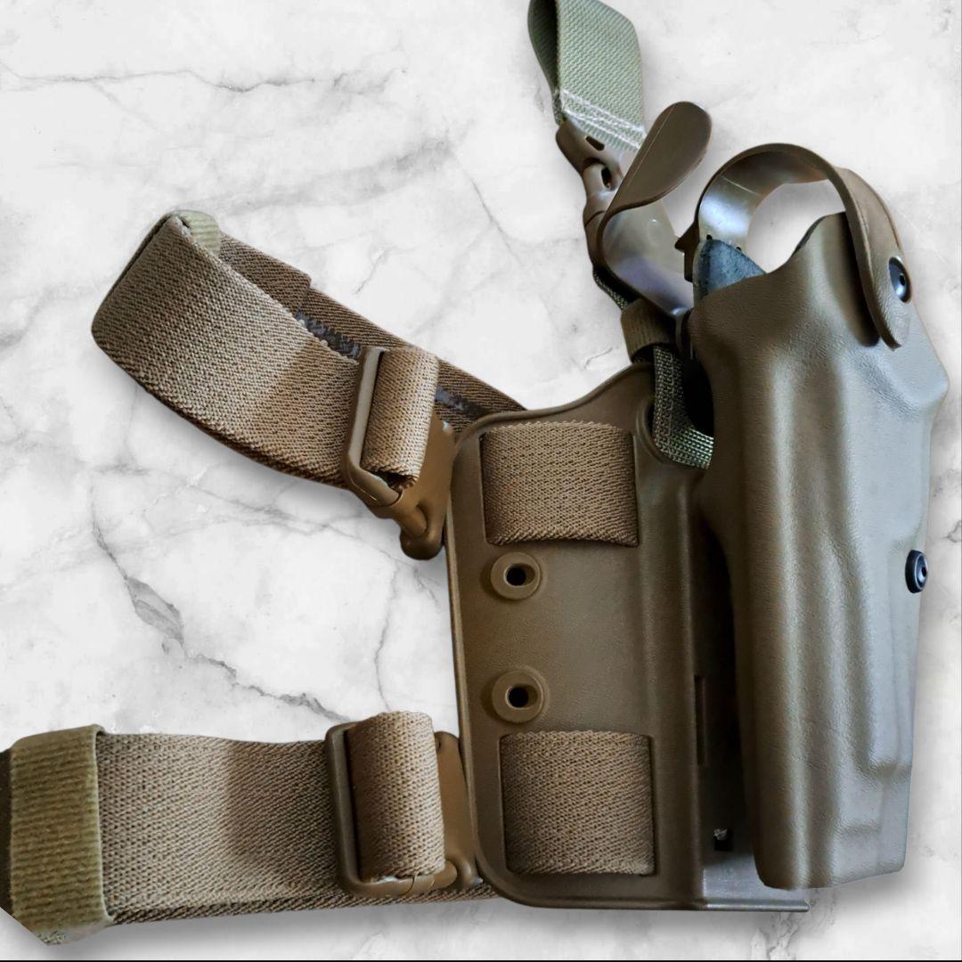 希少左用Safariland 6005-73 BER-92 レッグホルスター実物