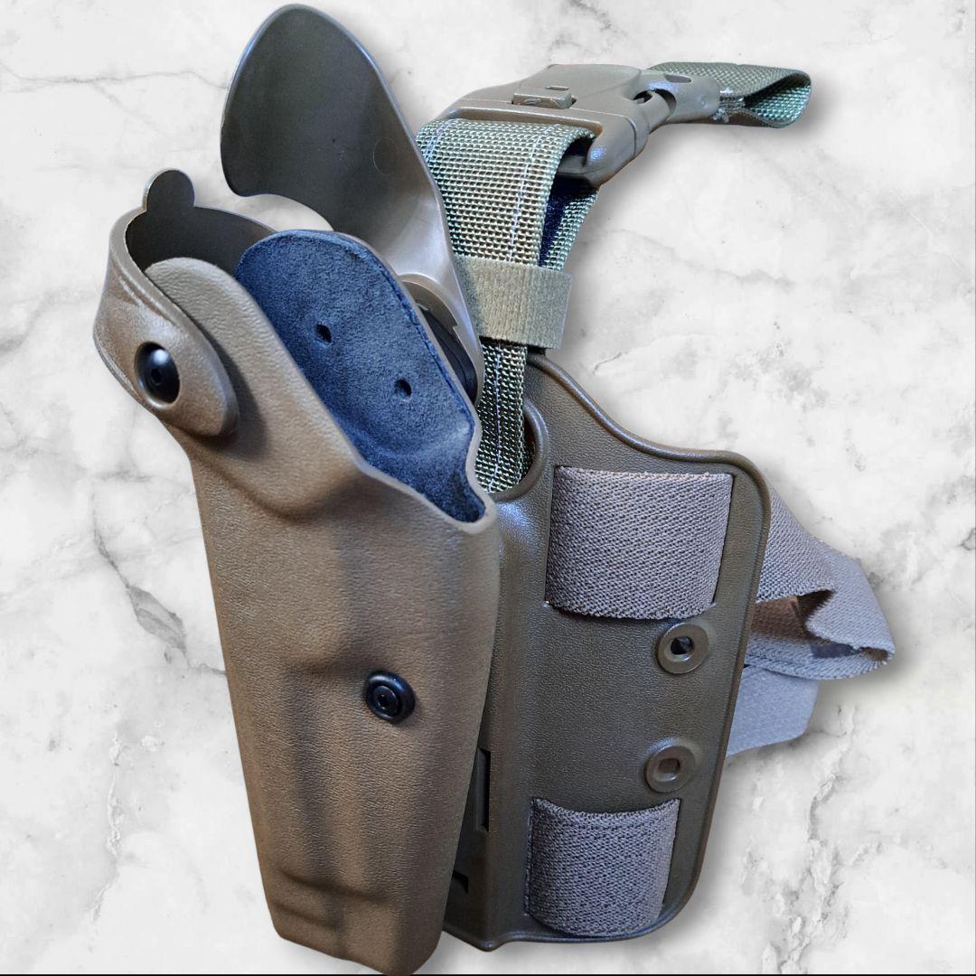 希少左用Safariland 6005-73 BER-92 レッグホルスター実物